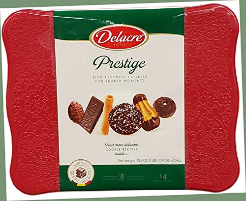 Delacre Prestige Fine Assorted Cookies Net Wt (45.9 Oz),, 45.09 Oz ()