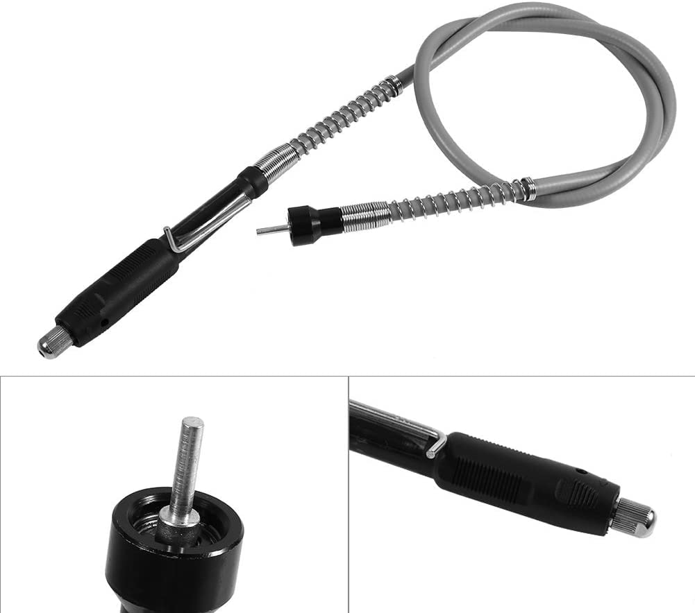 Universele boor, zachte golfverlengkabel met 3,2 mm spanhouder, verlengkabel, flexibele as voor draaislijper gereedschap