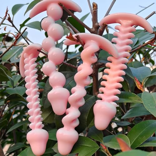 アナルプラグ 初心者向け TPE素材 柔らかい フィット設計 小さめサイズ 凹凸デザイン アンカー型ベース付き 大人用 4タイプ選択 (レイヤーテクスチャー) - 画像6