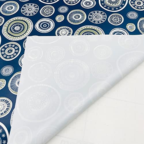 Yifely Self-Adhesive Shelf Liner Removable Drawer Paper for Dorm Apartment Furniture Decor, Modern Circle, 17.7 Inch by 9.8 Feet - Image 7