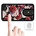 Floral Designed for LG Grace LTE Case, Drop Protection Hybrid Dual Layer Armor Protective Phone Cases for LG K20 Plus / K20 VRose