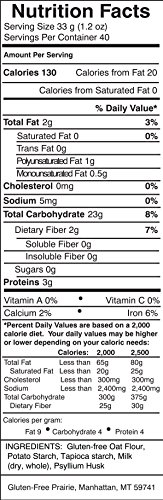 Gluten-Free Prairie Simply Wholesome All Purpose Flour Blend, Certified Gluten Free Purity Protocol, Non-Gmo, 48 Ounces #TOP2