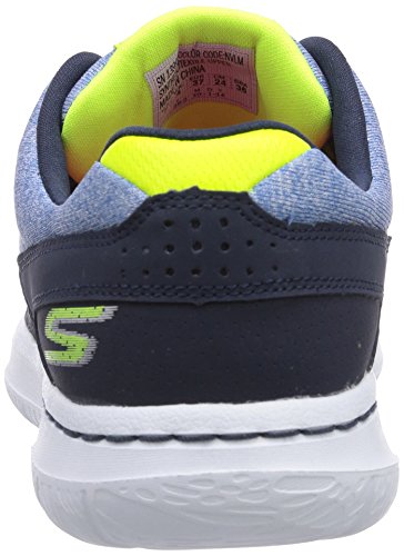 Skechers Skechers Women's Low-Top Sneakers, Blue-Blau (Nvlm), 6 UK