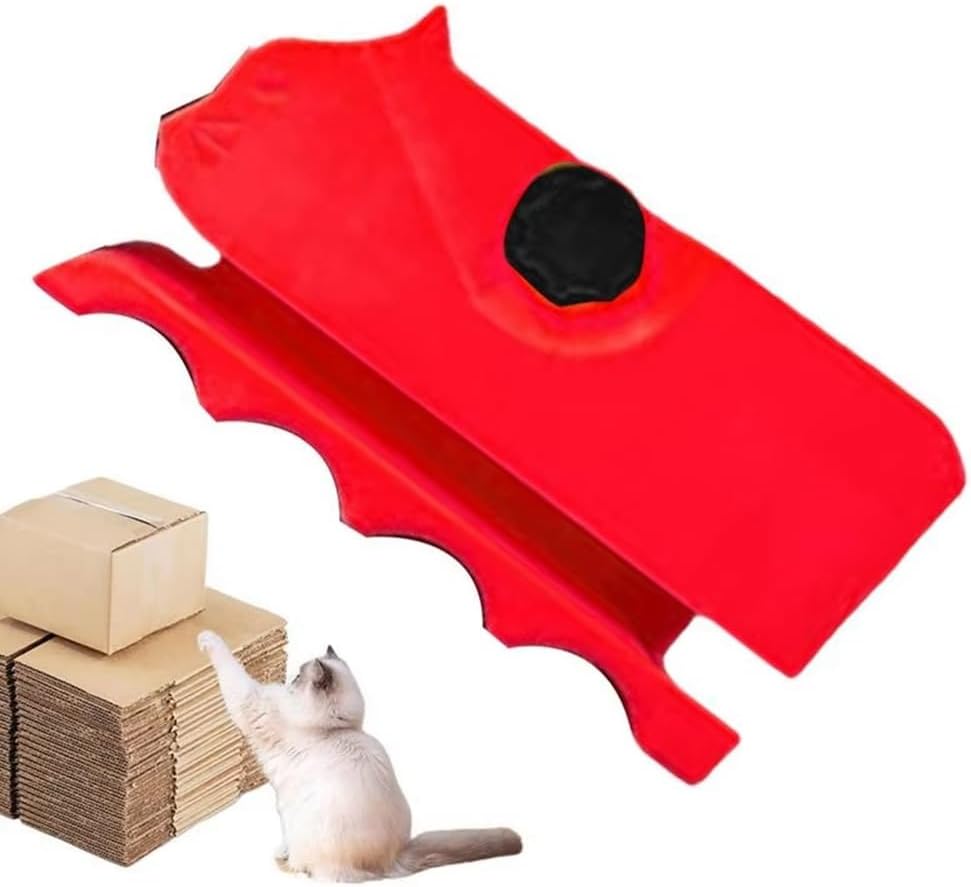 3D Printed Cardboard Cutter, Cat Scratcher Cutting Machine Paper Scratching Cardboard Cutter DIY Cat Scratching Board Cutting Cardboard Recycling Cutting Tool for Cat Lovers