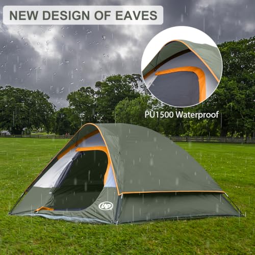 Image of Camping Tent 2-4 Person Dome Tents