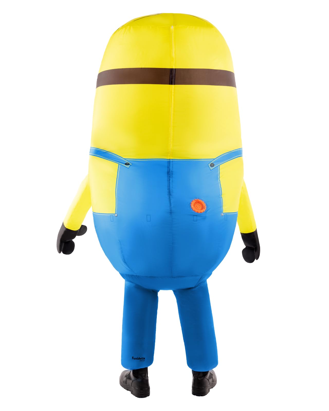 Funidelia Disfraz Oficial Minions Hinchable para Hombre y Mujer, Traje de dibujos animados para adulto, Disfraces de Carnaval, Halloween y Despedidas – Talla Única