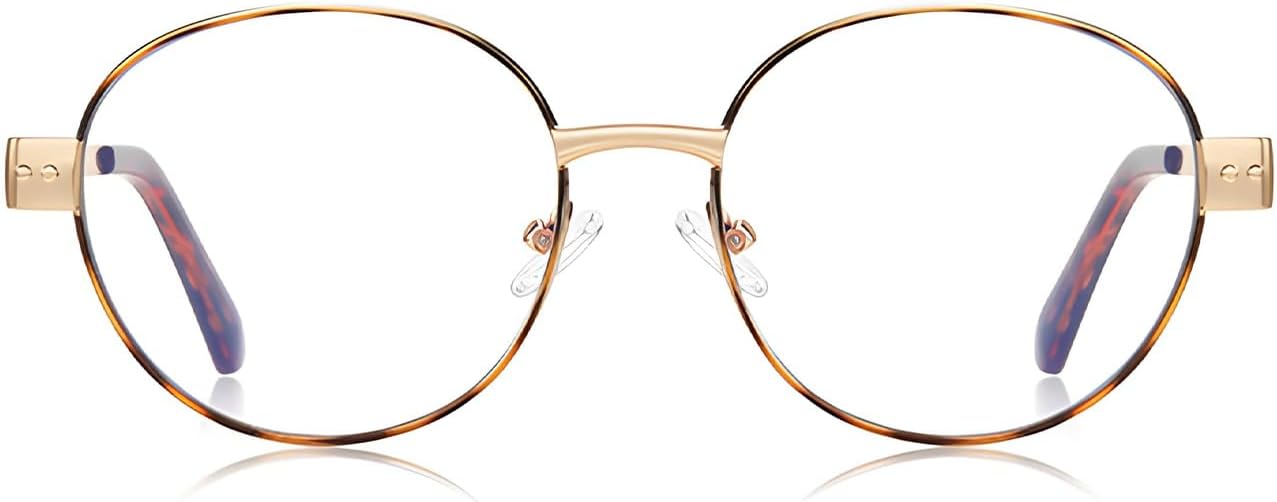 Round Blue Light Glasses Lunar Scholar