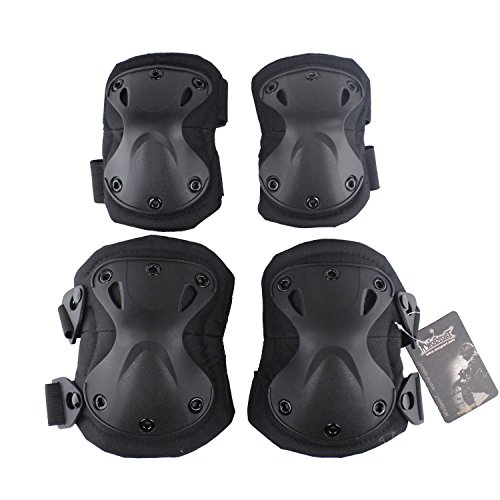 OAREA Tactique Sport Protecteur King Kong Gear Set En Plein Air Multi Couleur De Sécurité Kneepad...