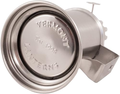 Miniatura 5 de Vermont Lanterns Kit de emergencia  2 lámparas de aceite de taberna de latón, mecha + aceite de lámpara (latón)