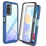 【Cubierta trasera transparente】Esta funda para Xiaomi Redmi Note 11 Pro 4G / 5G tiene una parte trasera transparente que muestra el hermoso diseño de tu teléfono. El estuche es fácil de instalar y quitar y brinda acceso completo a todos los puertos y funciones.