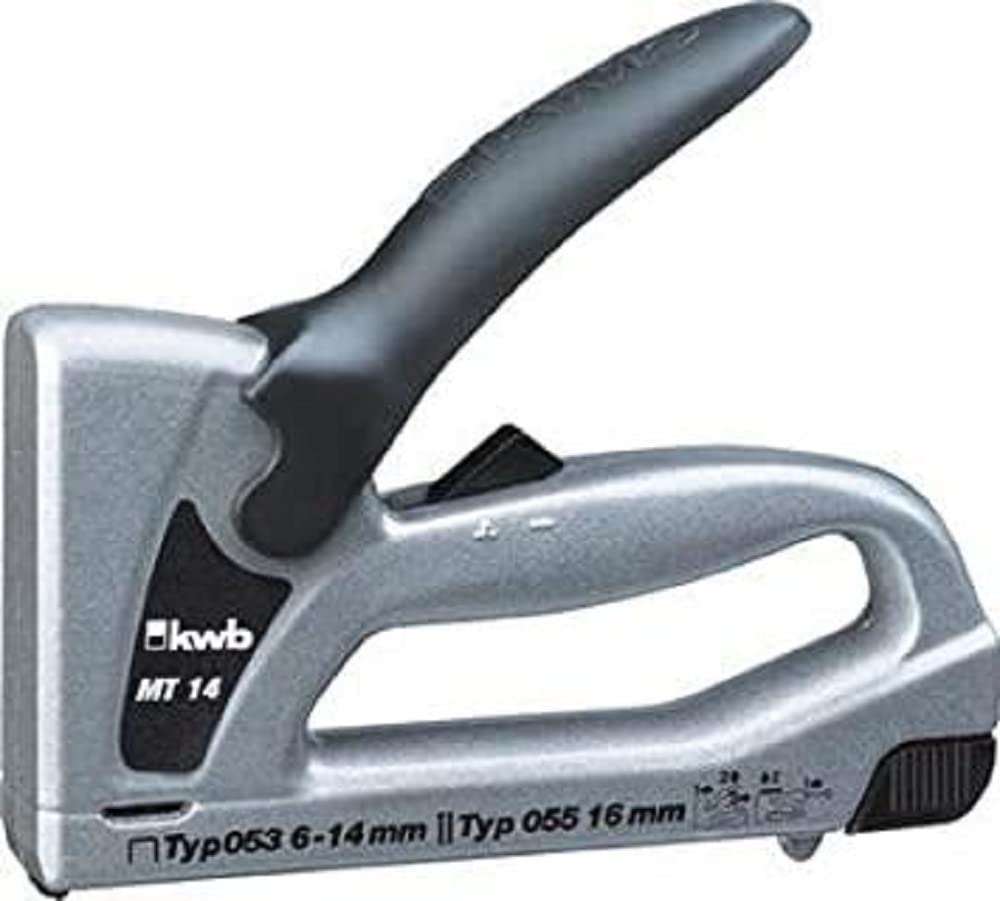 Kwb Tack MT 14 N, cloueuse manuelle, agrafes 16 mm, grise