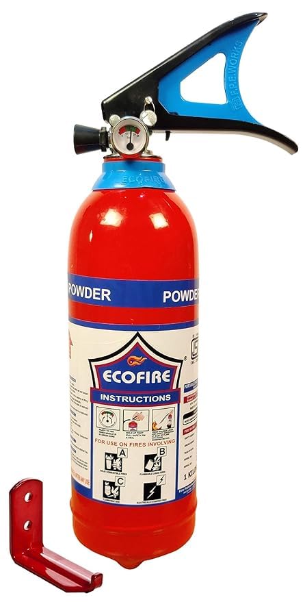 1Kg Powder Type Safety Fire Extinguisher for Cars, Kitchen and House (Pack of 1)-picture-12