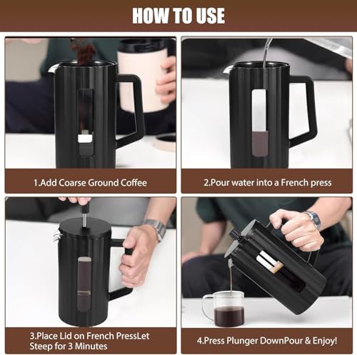 La Mejor Selección de Cafetera Prensa - los preferidos. 24 Imagen adicional