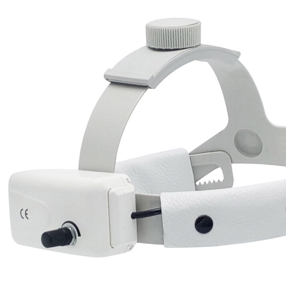 Lampada Frontale Medico-Chirurgica – Dentale Chirurgica Lampada Frontale Fascia Lente d'Ingrandimento Ottica 5 w Led 3,5 x Lente d'Ingrandimento Binoculare