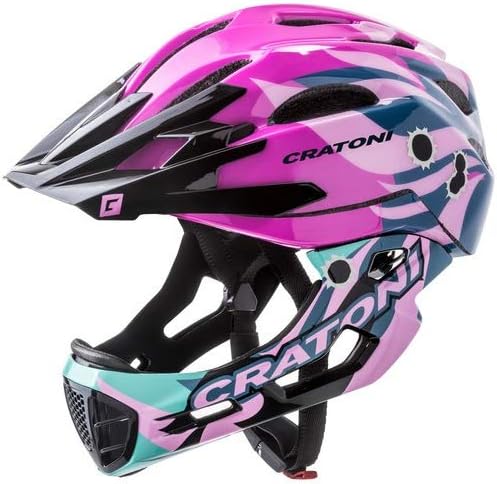 Cratoni Unisex - Adult C-Maniac Pro (MTB) Cycling Helmet, Pink, One Size