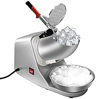 ZENY Electric Ice Shaver 300W 2000r/min w/Stainless Steel