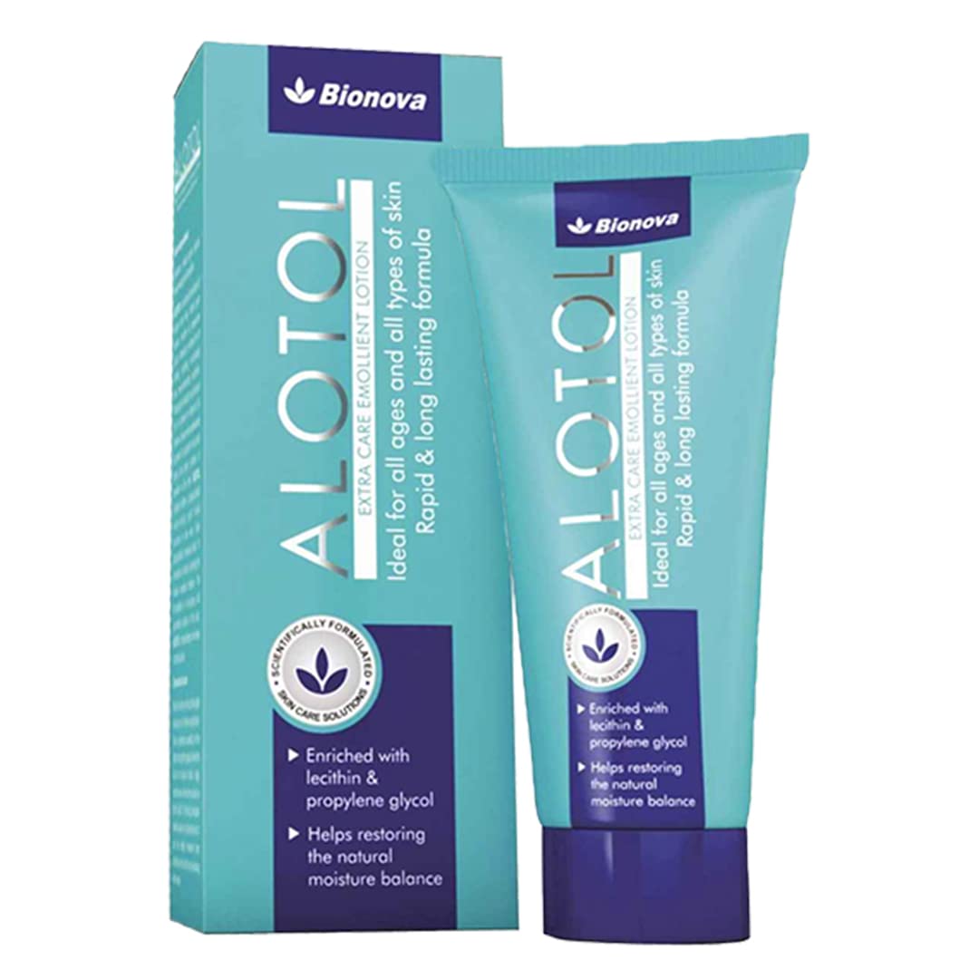 Bionova Alotol Intensive Exra Care Emollient Moisturizing Lotion With Rapid and Long Lasting Formula Softens & Moisturizes Skin Ideal for All Skin Types 100ml Pack-image-12