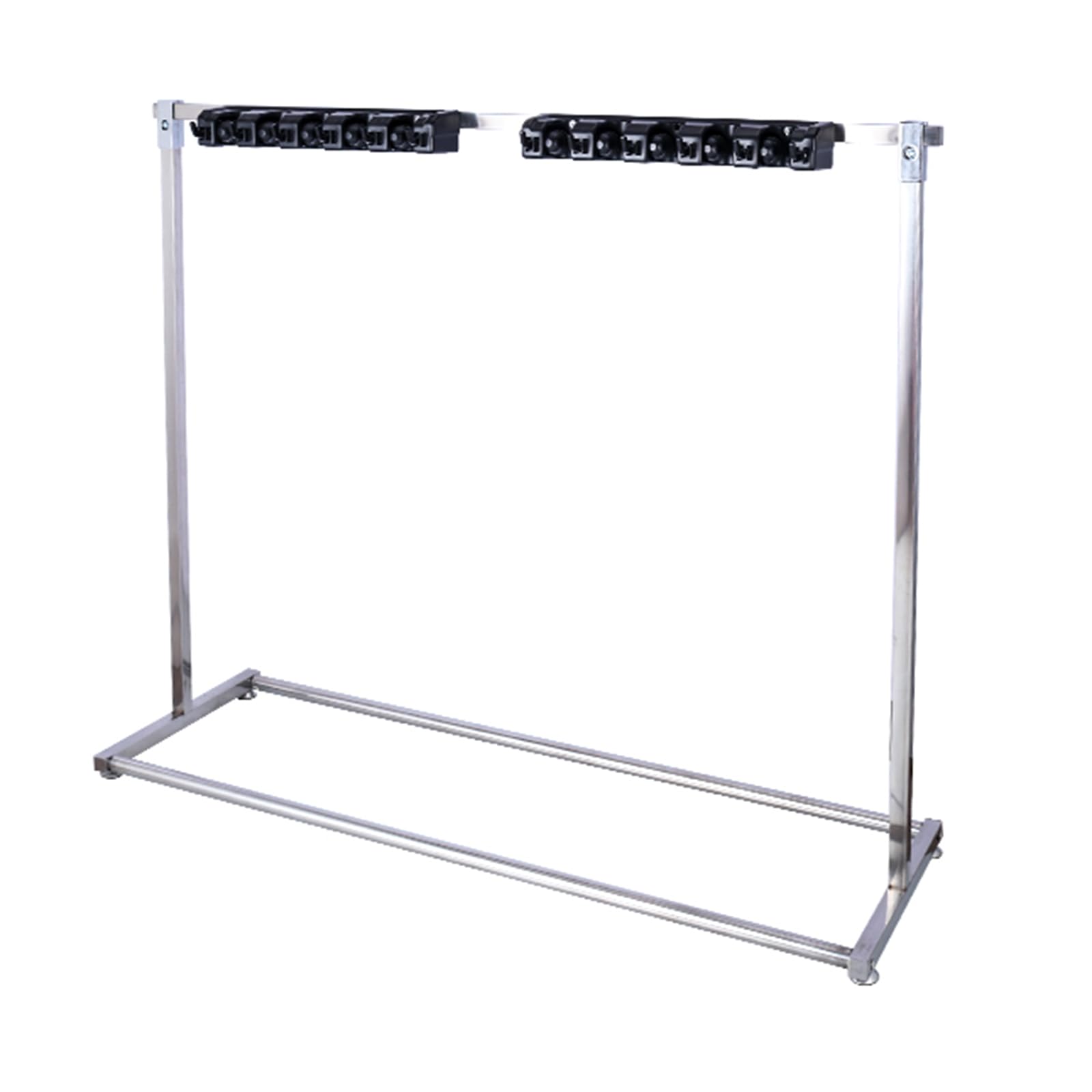 ASerZenith Stainless Steel Cleaning Tool Organizer, Broom Mop Holder, Cleaning Tool Rack