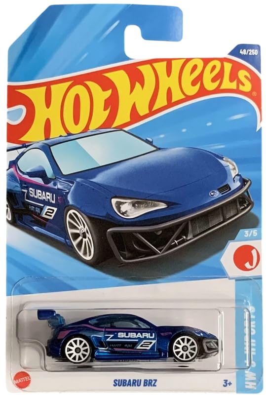 Image of Hot Wheels Subaru BRZ HW J-Imports Ages 3 and Up 48 /250 (Blue)