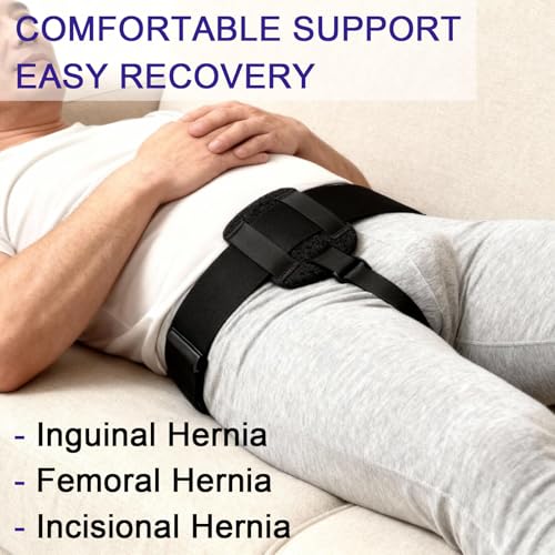Faja para Hernia para Hombre y Mujer Ajustable miniatura 2