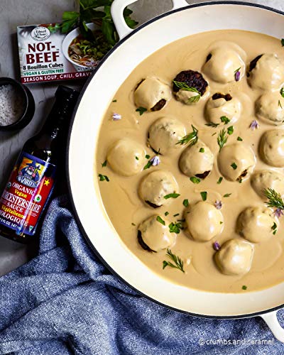 Edward & Sons Bouillon Cubes, 3.1 Boxes, Not-Beef 3.1 Ounce (Pack Of 12) 37.2 Ounce (Packaging May Vary) #TOP4