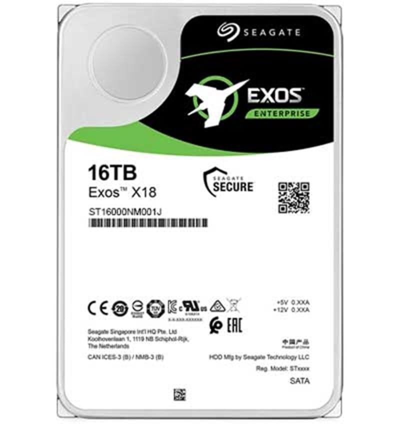 Amazon.com: Seagate Exos X18 ST16000NM001J 16 TB Hard Drive