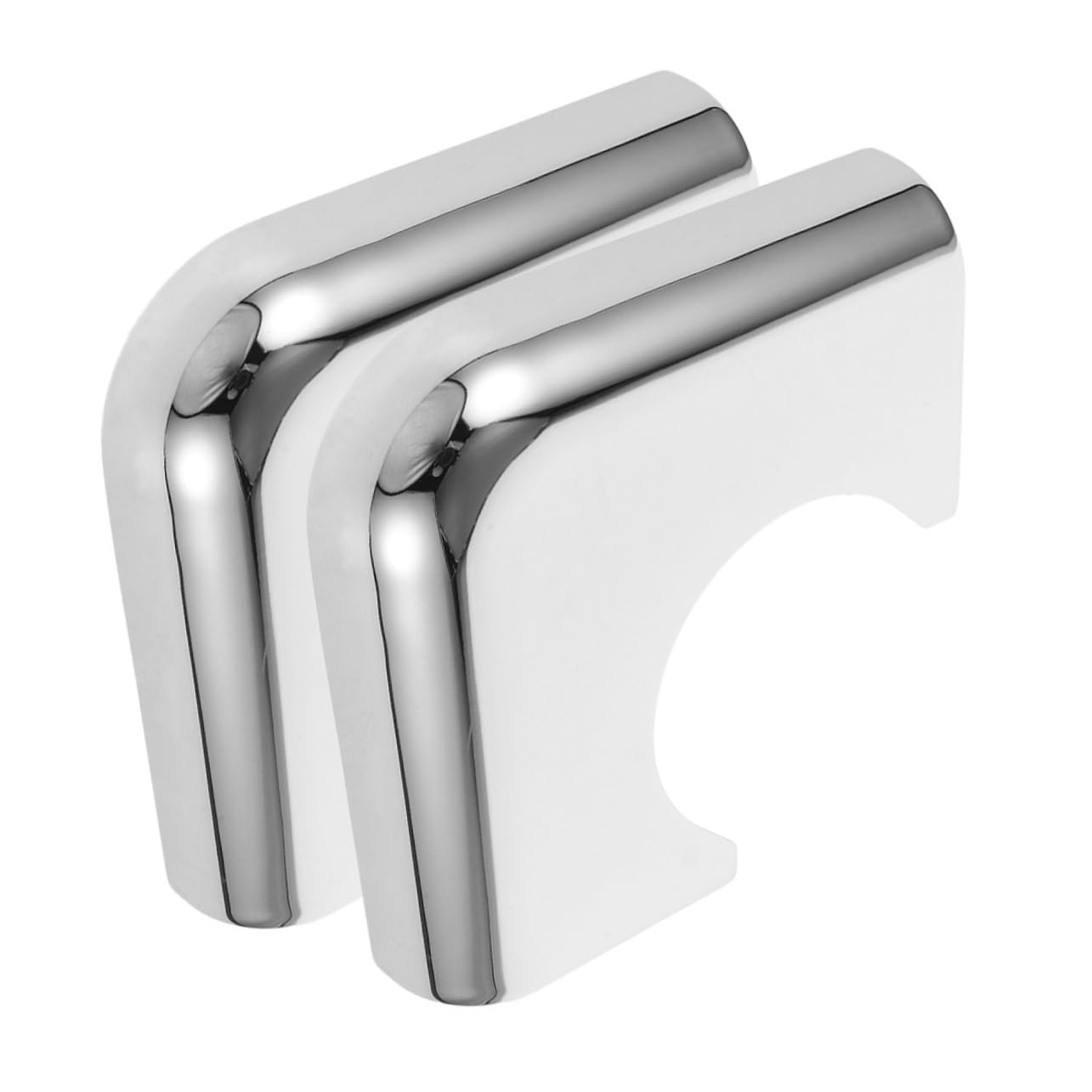 GANAZONO Protectores de Esquina para Mesa de Billar de Hierro Plata, 2 Piezas Durabilidad y Protección para Esquinas en Bares y Entretenimiento en Casa