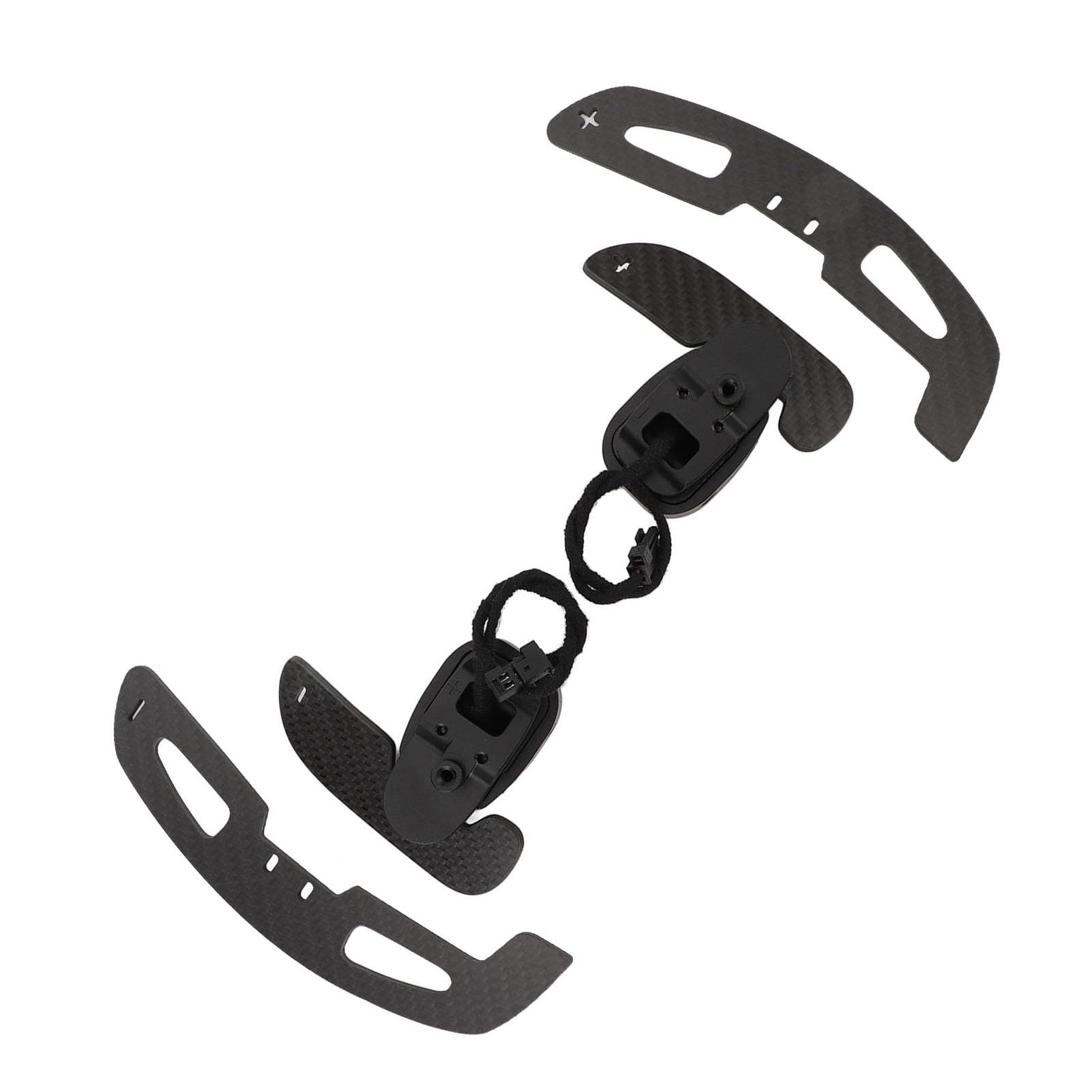 Extensiones de Paleta de de Volante para W176 A35 A45S W177 V177 C43 C63 Magnéticas Duraderas 2 Unidades