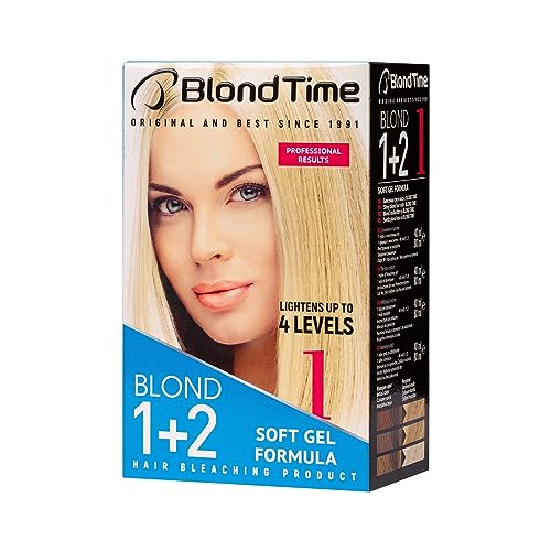 Blond Time Haar Bleichmittel Produkt 1 + 2 Professionelle Ergebnisse