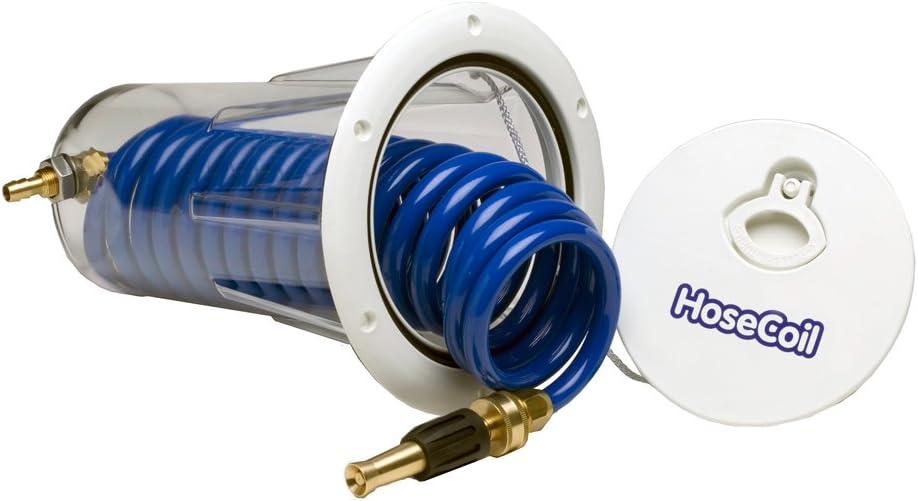 HOSECOIL HoseCoil Flush Mount Enclosure w/Nozzle / HC15F /