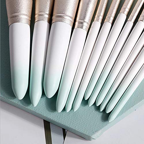 Ensemble de maquillage 12 pinceaux gradient pour votre routine beauté - 6