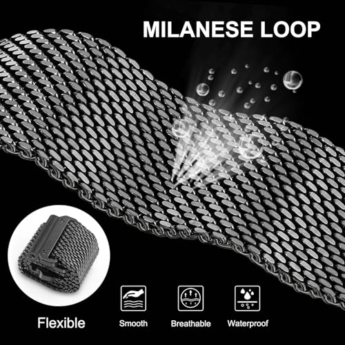 Correa Milanesa 22mm para Reloj Garmin Fenix 8 y Otros miniatura 3