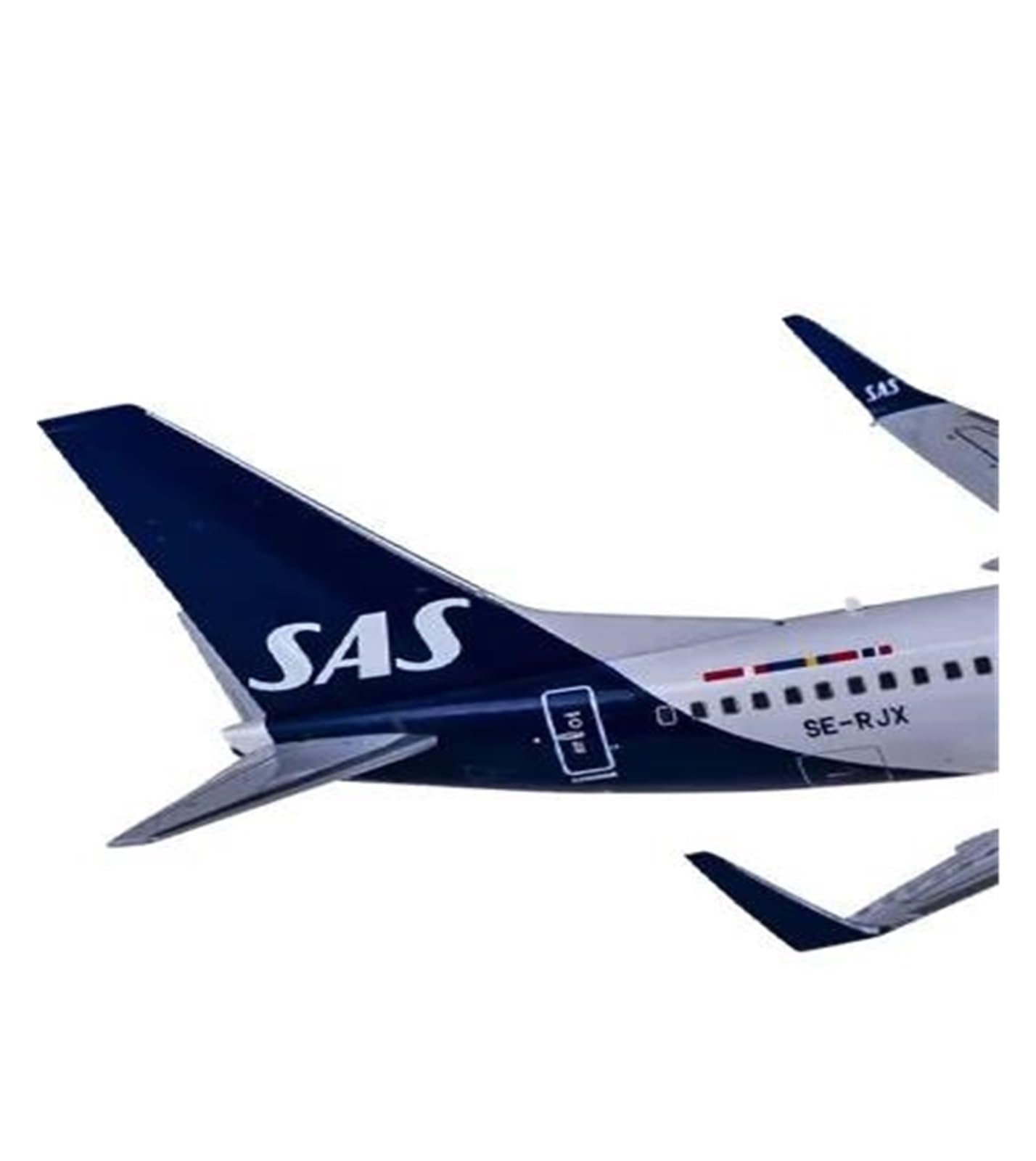 Aviones clásicos Antiguos 1:200 SAS 737-700 SE-RJX Airlines Avión Modelo De Aleación De Metal Ornamento