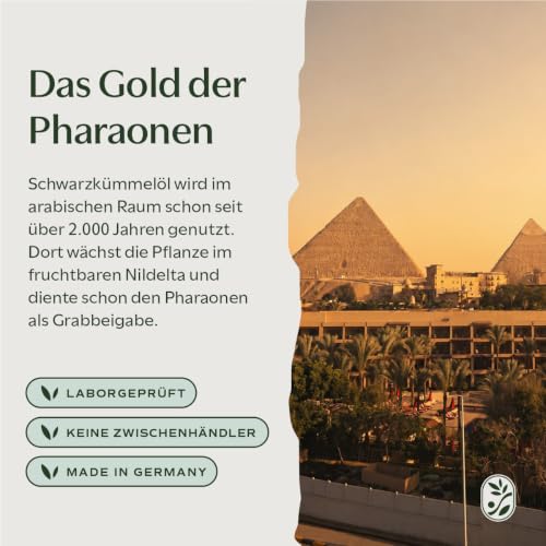 nedura® BIO Schwarzkümmelöl kaltgepresst (XL-Flasche, ungefiltert) – aus eigener Manufaktur in Deutschland, nur Erstpressung | Thymochinongehalt je Charge mit QR-Code auf der Flasche - 500ml