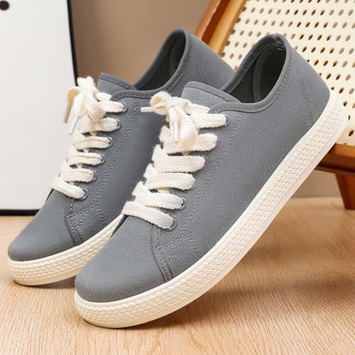 Baskets légères décontractées chaussures minimalistes en toile respirante
