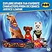 DC Comics Batman Harness for Dogs, Small | Superhero Dog Harness | Harness for Small Dog Breeds, Gray