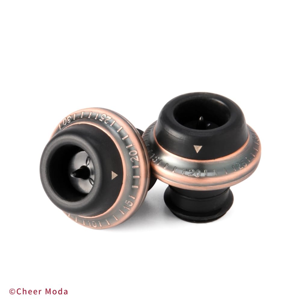 Cheer Moda Sommelier - Juego de regalo de abridor de vino eléctrico recargable automático completo, negro y bronce, accesorios de cocina
