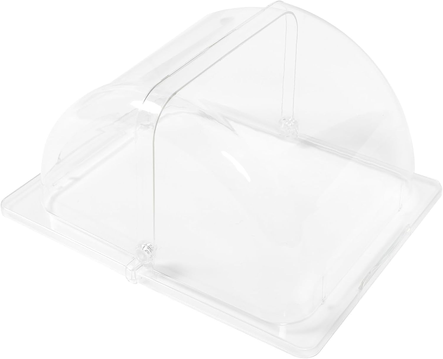 GALPADA PC Pastry Display Case with Lid for Weddings and Bakery Shops, Food Serving Platter for Displaying Cupcakes and Party Treats, Sturdy Cake Tray with Cover