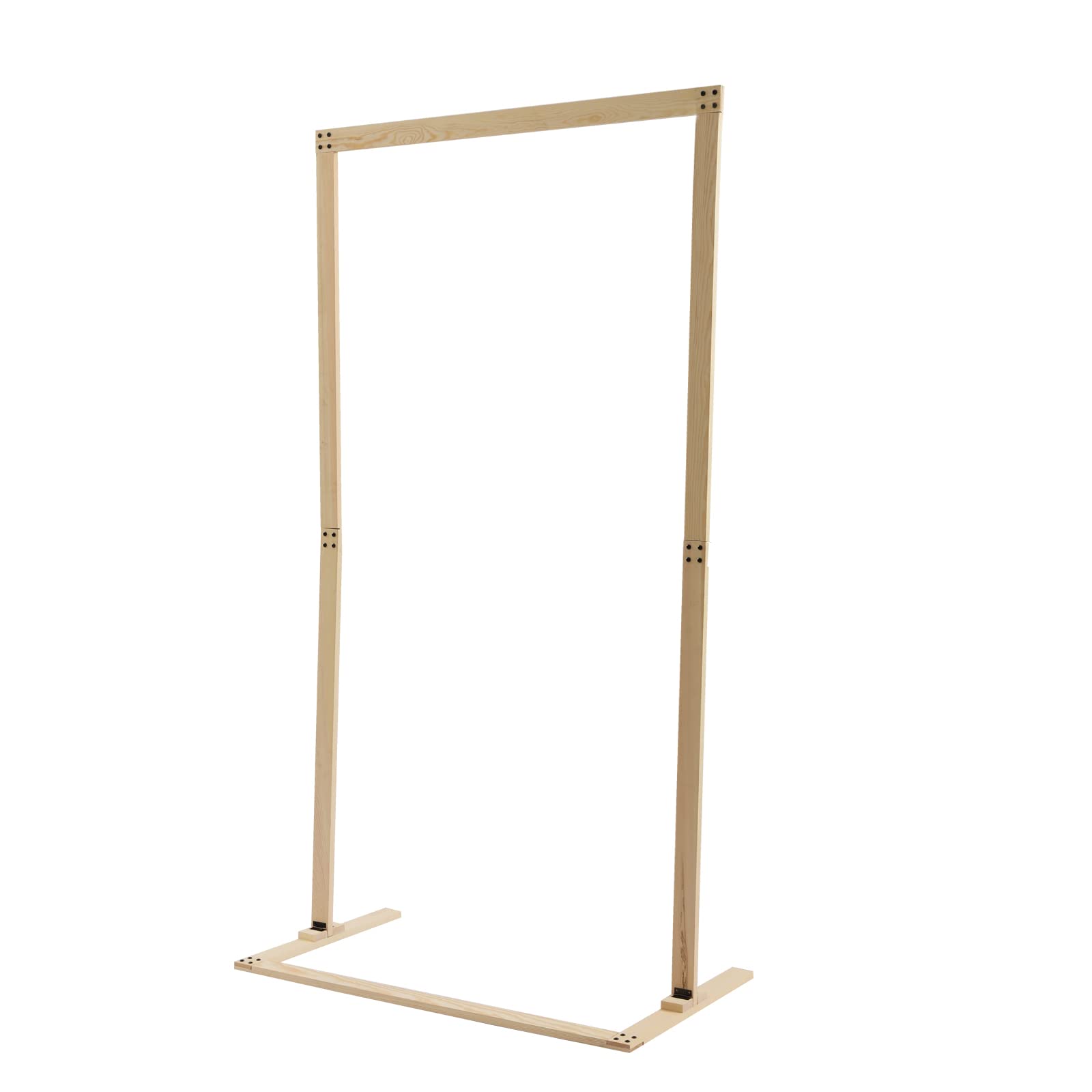 Atnhyruhd Arco cuadrado de madera para decoración de fondo de boda, arco de madera, para boda, romántico, arco de madera, arco de rosas