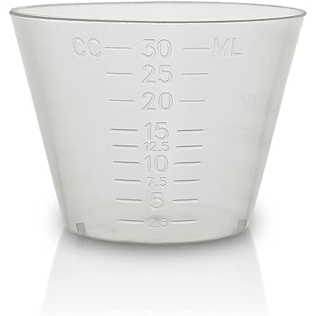 Eight30east - 200ct, 1oz, Flexible Graduated Measuring Medicine Cups, Non-Sterile, Semi-Clear, Easy Read
