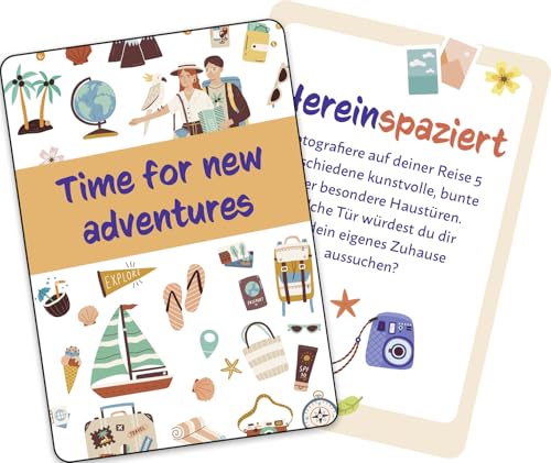 Urlaubsfoto-Challenge: 50 Karten mit kreativen Fotoaufgaben | Für Urlaub und Reise, besondere Fotoideen für unvergessliche Erinnerungen