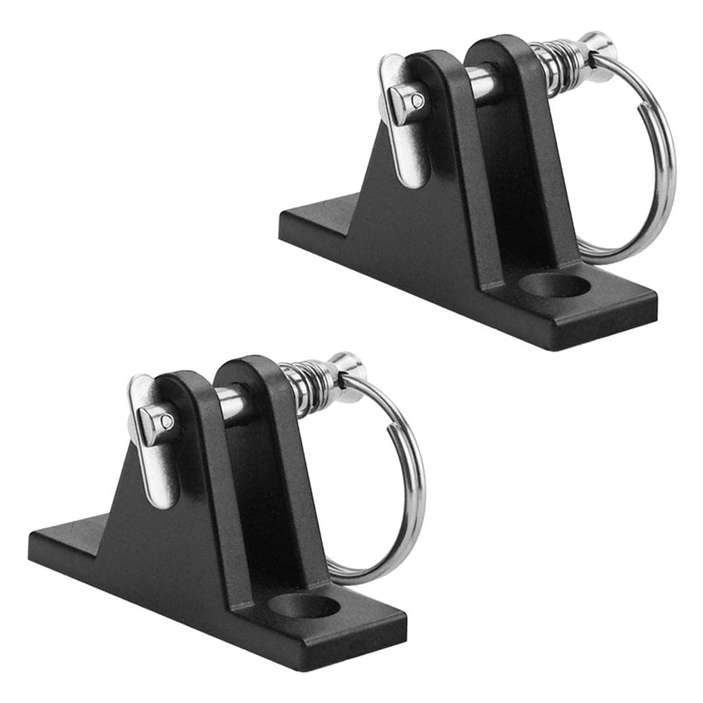 The Style Sutra 2Pcs Nylon Deck Hinge Boat Bimini Top Fitting for Quick Release Pin & Ring|Motors | Parts & Accessories | Boat Parts |2 Pieces Boat Bimini Top Deck Hinges-picture-12