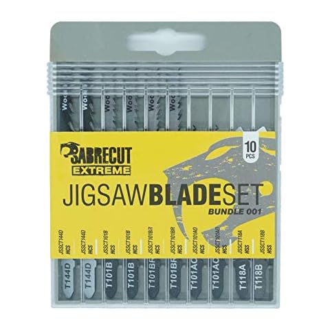 SabreCut Jigsaw Blades Set for Wood and Metal Cover