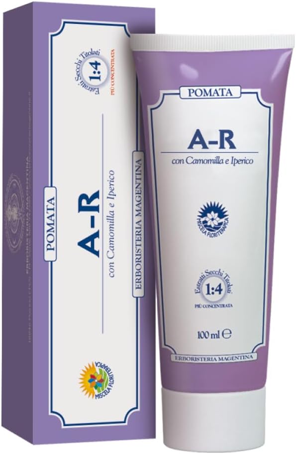 Erboristeria Magentina A-R POMATA 100 ml con Camomilla e Iperico - L'Ippocastano e la Camomilla Binomio Perfetto in Caso di Fastidi Muscolari Recan…