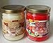 Smoke Odor Exterminator 13 oz Jar Candles Assortment Two Fragrances Bundle Creamy Vanilla/Flower Power.