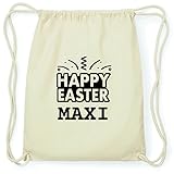 Maße 37x46,5cm JOllify Turnbeutel Ostern Geschenk für Maxi - Happy Easter - Frohe Ostern