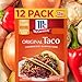 McCormick Original Taco Seasoning Mix, 12 oz