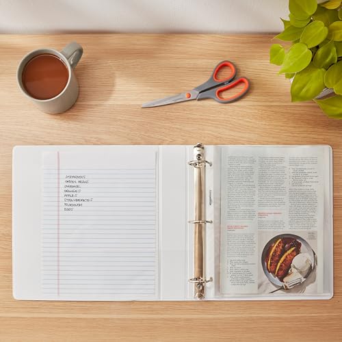 Amazon Basics KK2075AVN 3 Ring Binder, 1 Inch D-Ring thumb #8