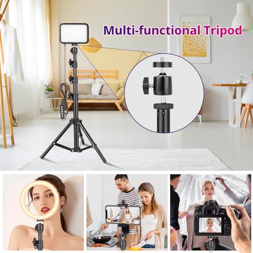 Torjim-RGB-Photography-Video-Lighting-Studio-Lights-with-Adjustable-Tripod-Stand-16-Color-Lighting-for-Video-RecordingYouTubeTikTokLive-StreamingMake-upVlogging