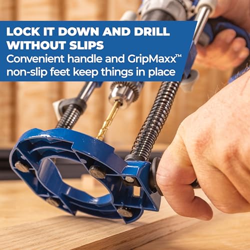 image for Kreg Drill Guide Pro - Portable Drilling Solution With Adjustable Angl